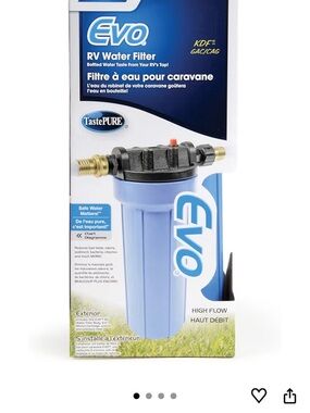 Evo RV Water Filter - Blue